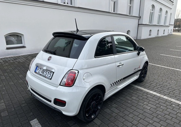 Fiat 500 cena 29900 przebieg: 135000, rok produkcji 2013 z Poznań małe 631